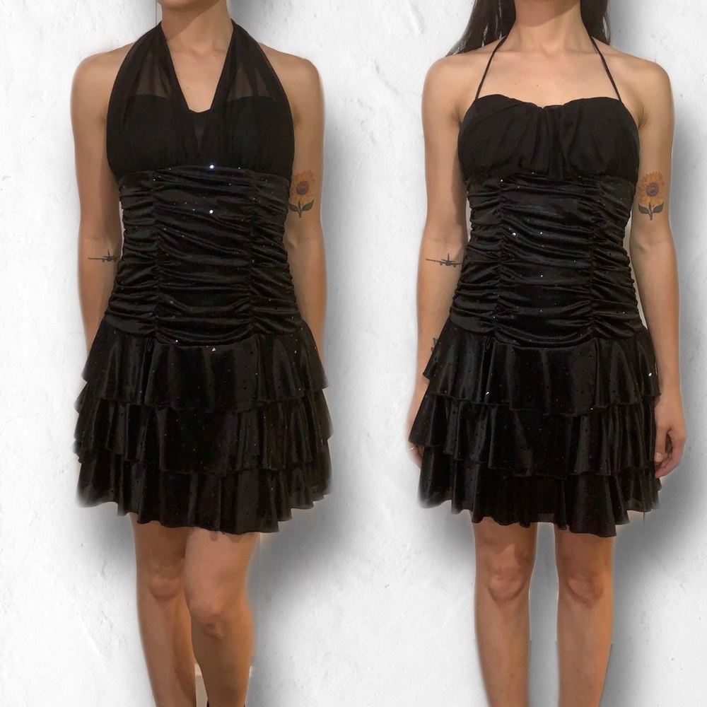 My Michelle 80s black party dress - Picture 3 of 4